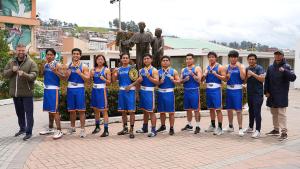 Estudiantes de diversas carreras de la UPS participaron en la Liga de Boxeo Amateur 2026