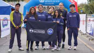 Carrera de PAFYD de la UPS fueron parte de los 5K